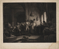 TvB G 5689
<br/>
Uitbetaling van de arbeiders in de wijngaarde
<br/>
<em>Peirt, Martinus (XIX)?</em>